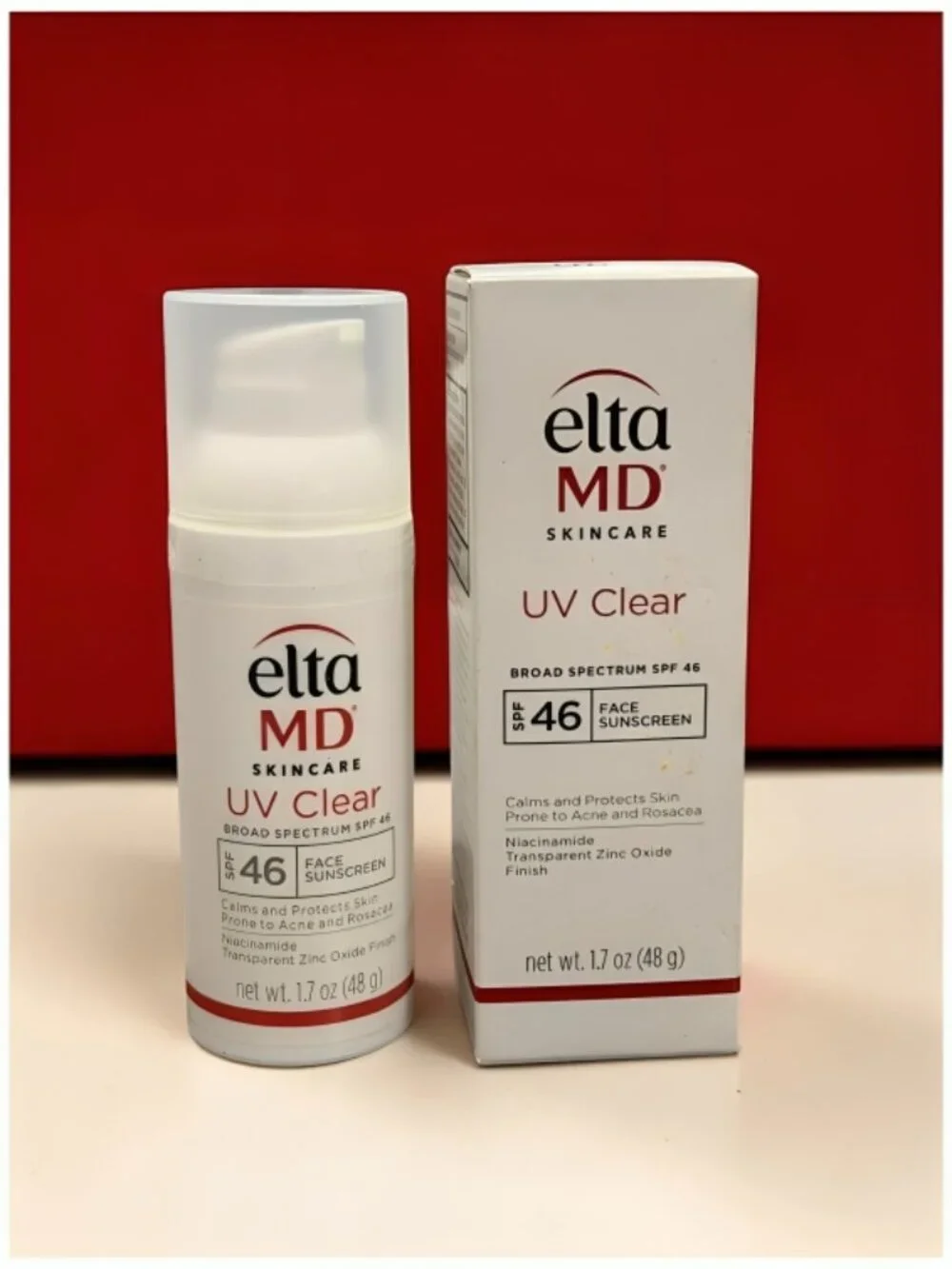 EltaMD UV Clear Broad-Spectrum SPF 46 Oil-Free Face Sunscreen 1.7 oz